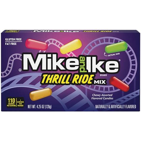 Mike and Ike - Thrill Ride Mix - 30g